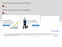Tablet Screenshot of bassin.com.br